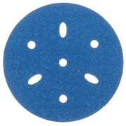 3M 3M 36174 Hookit Blue Sandpaper 6" Disc - 120 Grade Multi-Hole 50/Bx 7100091245